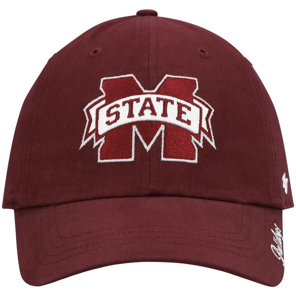 Mississippi‎ State Bulldogs 47 Women Miata Clean Up Logo Adjustable Hat Maroon